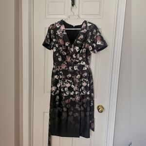 2/$40 Alex Marie faux wrap dress size 4